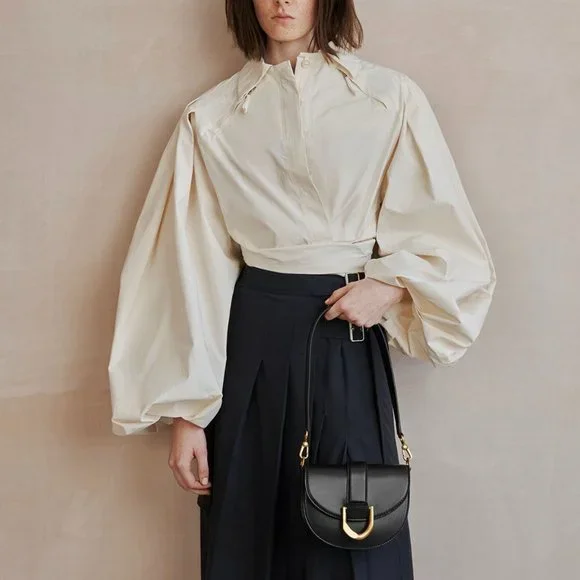 Charles & Keith Mini Gabine Saddle Bag - Picture 2 of 10